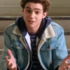 High School Musical Ricky Sherpa Blue Denim Jacket