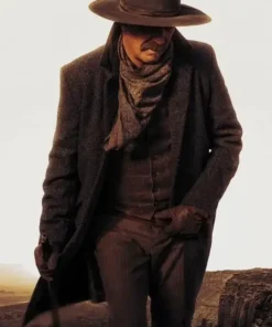 Horizon An American Saga Kevin Costner Wool Coat