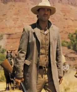 Horizon An American Saga Luke Wilson Grey Coat