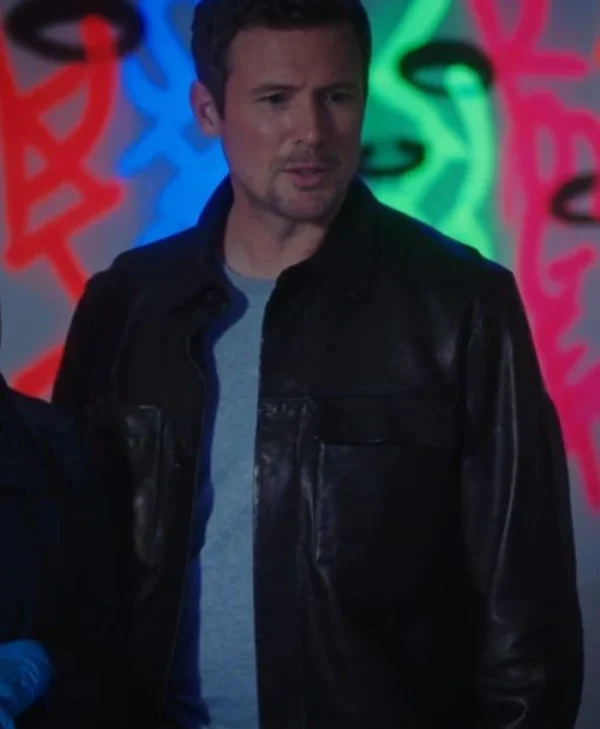 Hudson And Rex S05 Charlie Hudson Leather Jacket
