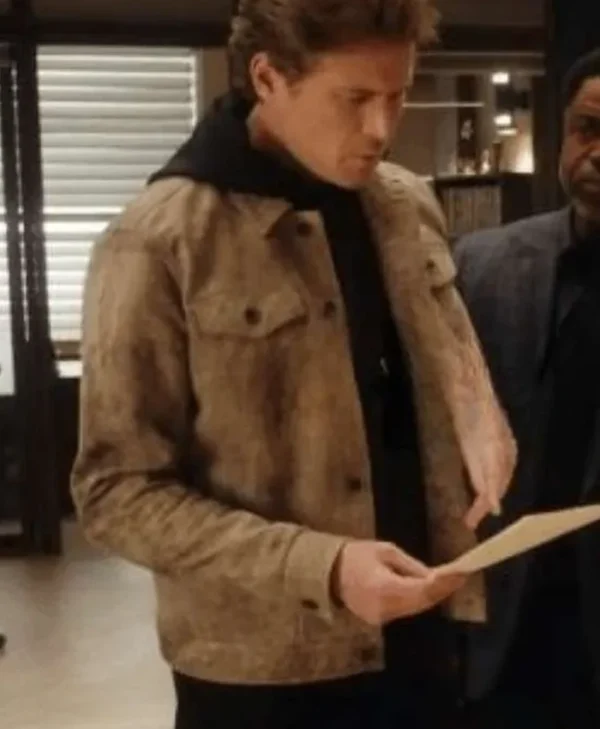 Hudson And Rex S06 John Reardon Brown Classic Jacket