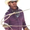 Ian Bohen Yellowstone Ryan Purple Cotton Jacket