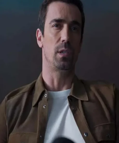 Ibrahim Celikkol As the Crow Flies S01 Brown Jacket Front