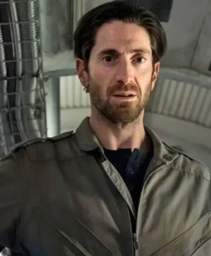 Iddo Goldberg Snowpiercer Green Cotton Jacket