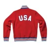 Independence Day Letterman Red Jacket Back