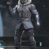 Injustice 2 Video Game Captain Cold Parka Jacket With Hood