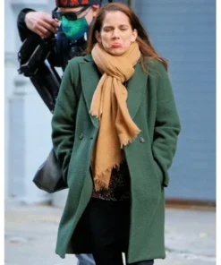 Inventing Anna Vivian Kent S01 Green Wool Coat