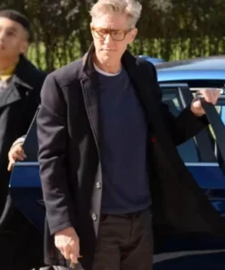 JC Mackenzie October Faction Men Black Wool Coat