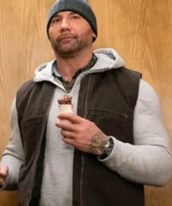 JJ My Spy Brown Sleeveless Cotton Vest