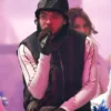 Jack Harlow Thanksgiving Halftime Show Black Puffer Vest