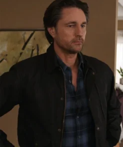 Jack Sheridan Virgin River Cotton Black Jacket