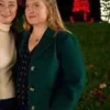Jaicy-Elliot-My-Southern-Family-Christmas-2022-Campbell-Green-Wool-Coat