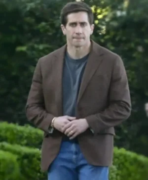 Jake Gyllenhaal Presumed Innocent 2024 Brown Blazer