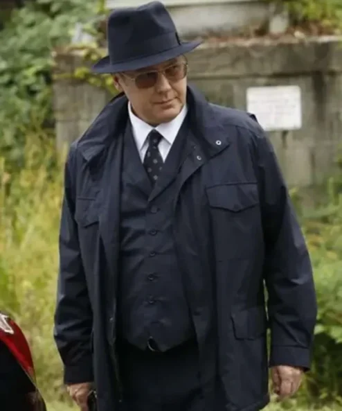 James Spader The Blacklist Cotton Fabric Blue Jacket