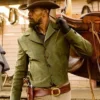Jamie Foxx Django Unchained Green Jacket