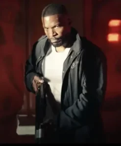 Jamie Foxx Project Power Black Coat