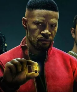 Jamie Foxx Project Power Leather Jacket