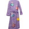 Jane Leeves Frasier S03 Coffee Purple Bathrobe