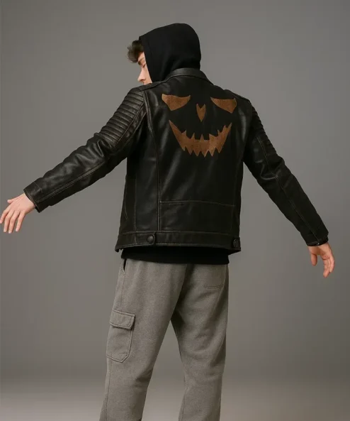 Jared Leto Movie Suicide Squad The Joker Black Café Racer Leather Jacket For Sale