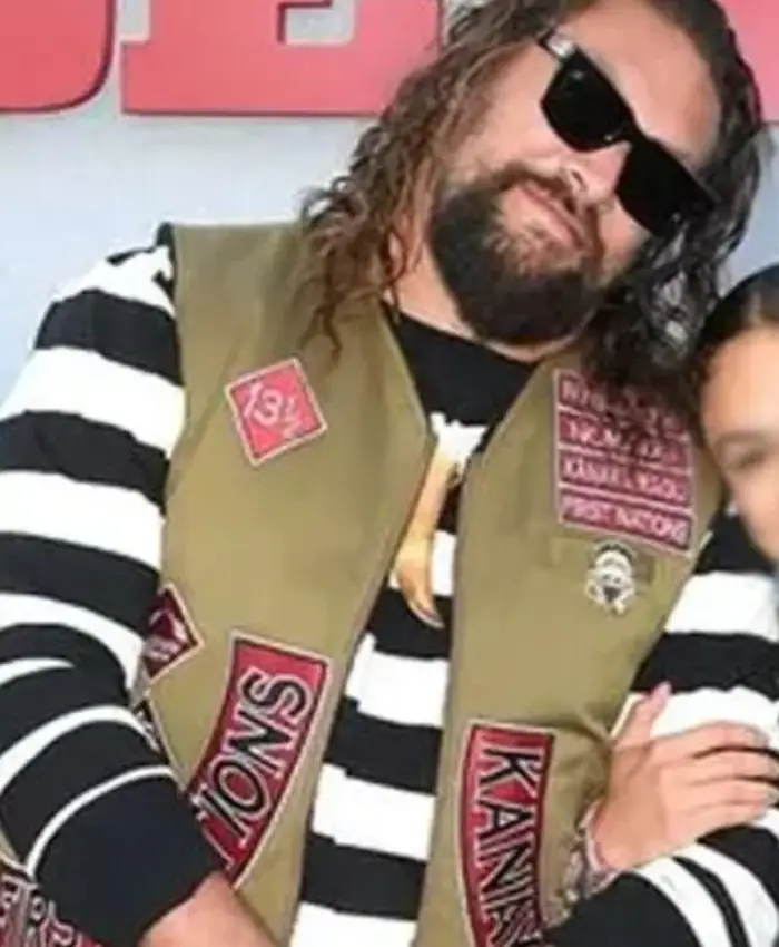 Jason Momoa The Bikeriders 2024 Vest