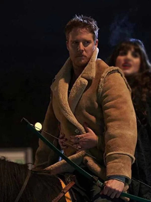 Jeff Suckler What We Do in the Shadows Shearling Fur Jacket