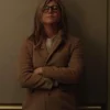 Jennifer Aniston The Morning Show Alex Levy Brown Coat
