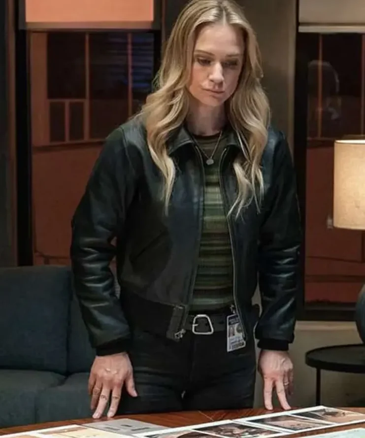 Jennifer Jareau Criminal Minds Black Leather Jacket