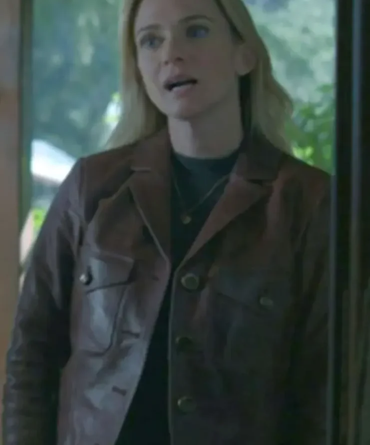 Jennifer Jareau Criminal Minds S17 Brown Leather Jacket