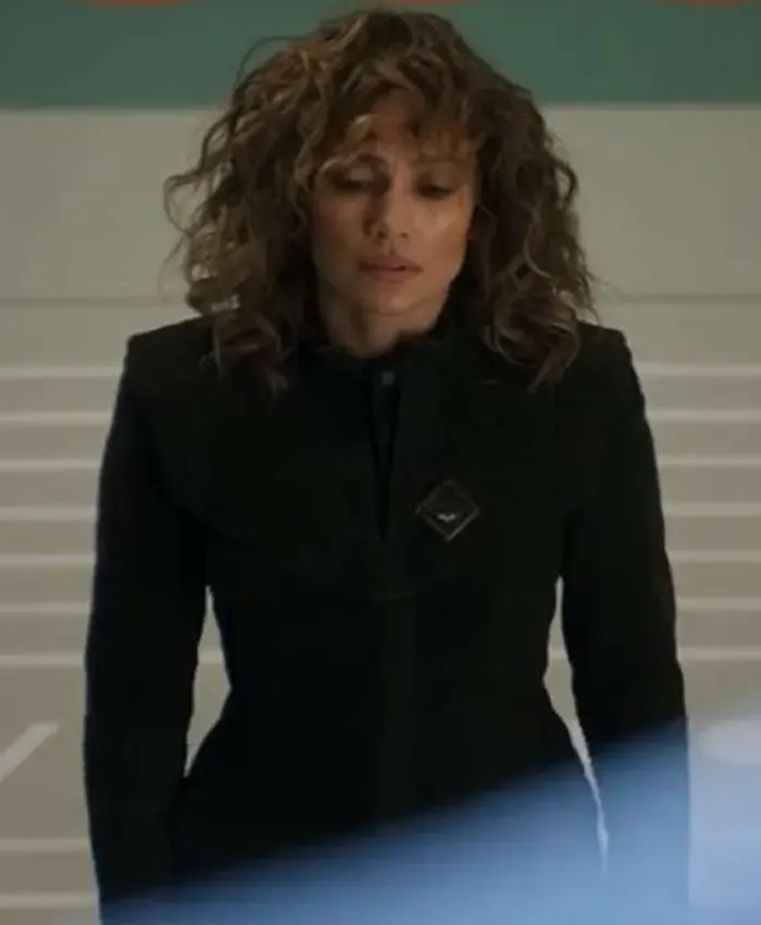 Jennifer Lopez Atlas 2024 Black Jacket For Women