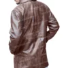 Jensen Ackles Supernatural Brown Genuine Leather Jacket