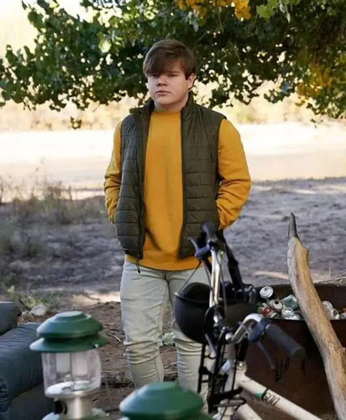 Jeremy Ray Taylor Big Sky Green Parachute Vest