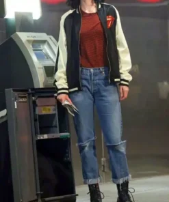Jessica Jones Krysten Ritter Rolling Stones Bomber Jacket