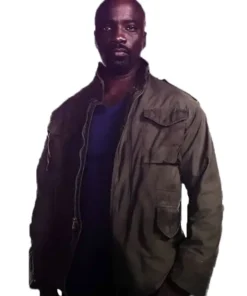 Jessica Jones Luke Cage Brown Field Jacket