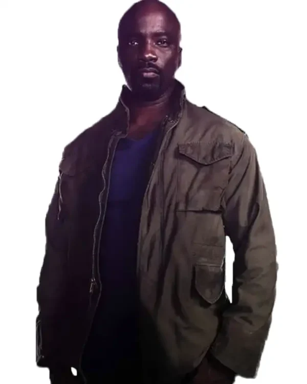 Jessica Jones Luke Cage Brown Field Jacket