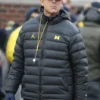 Jim-Harbaugh-Black-Quilted-Puffer-Jacket-For-Sale