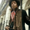 Jimi Hendrix Hussars Black Wool Military Jacket