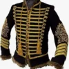 Jimi Hendrix Hussars Black and Golden Parade Wool Jacket