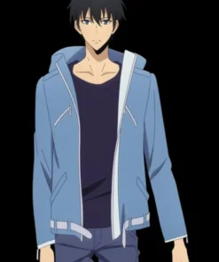 Jinwoo Sung Blue Costume Coat