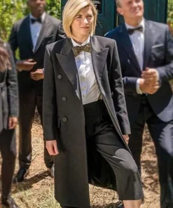 Jodie Whittaker Black Trench Coat