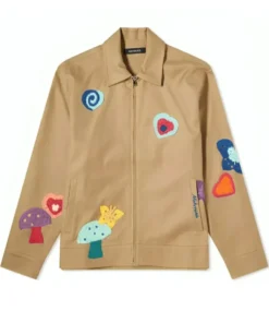 Joe Burrow SS Paris Fashion Week Brown Cotton Jacket