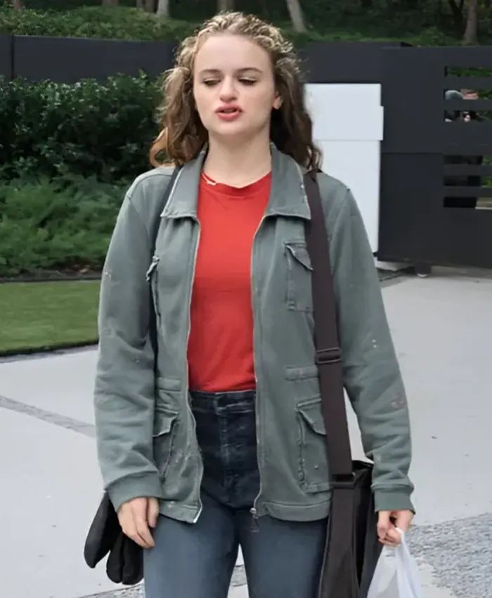 Joey King The In Between Green Cotton Polyester Jacket