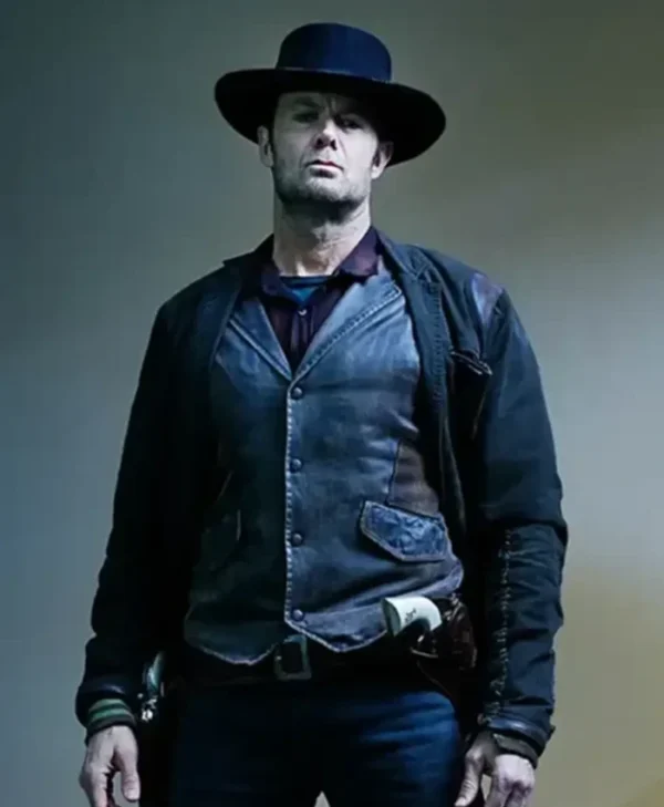John Dorie Black Cotton Jacket