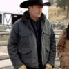John Dutton Yellowstone Cotton Black Jacket