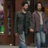 John Magaro Movie Past Lives Green Jacket