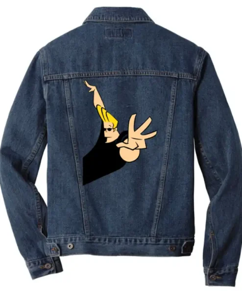 Johnny Bravo Blue Denim Jacket