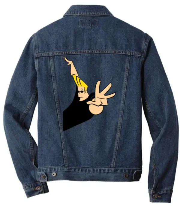 Johnny Bravo Blue Denim Jacket