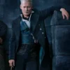 Johnny Depp Fantastic Beasts 2 Black Wool Trench Coat