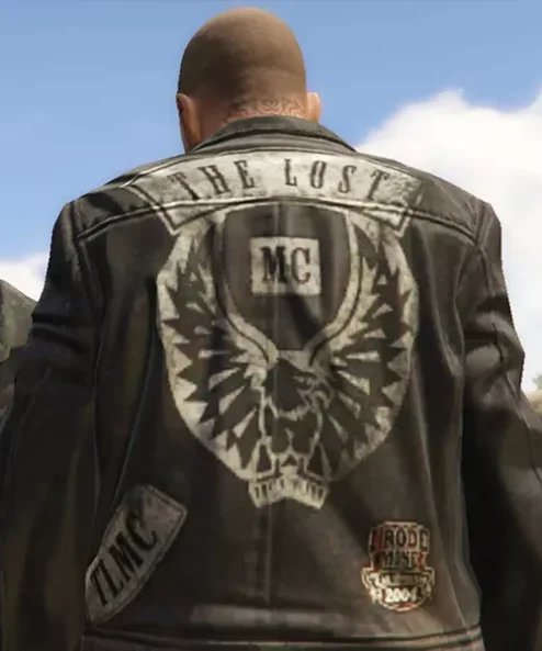 Johnny The Lost MC GTA 5 Black Leather Jacket