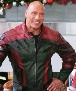 Johnson Red Leather Jacket