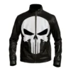 Jon Bernthal The Punisher Skull Leather Jacket